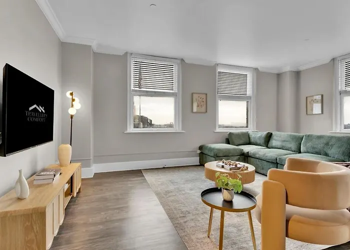 Heb203 Spacious & Stylish 2b Downtown Worth, Free Parking, Walk To Convention Center Fort Worth